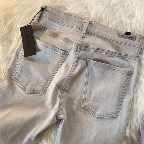 Citizens of Humanity Skinny Crop Jeans Gray Size 27 - Picture 5 of 5